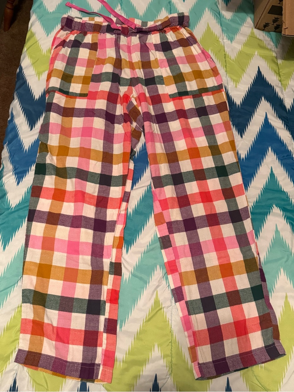 Women’s Multicolor Plaid Flannel Pajama Pants - Cozy Sleepwear